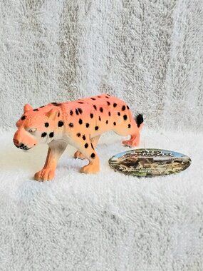 4/$20 High Quality Large 7" Long Wild Animals Leopard BNWT!!